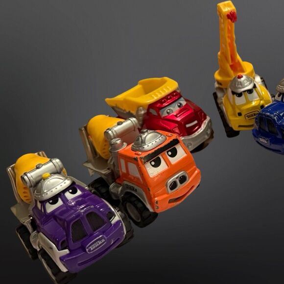 8 Tonka Lil Chuck and Friends Diecast Vehicles Construction Hasbro Maisto 3” A16 - Picture 9 of 16